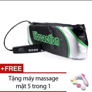 Máy masage đánh tan mỡ bụng giảm mỡ . Tặng masage mặt 5 đầu