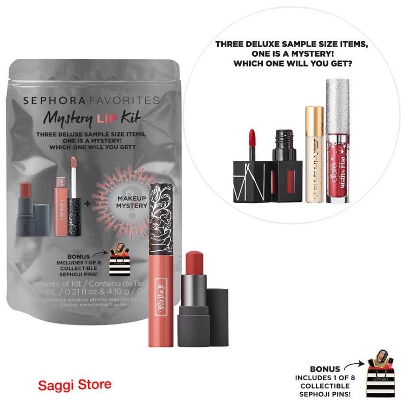 Sephora Mystery Lip Kit Set Son Sephora