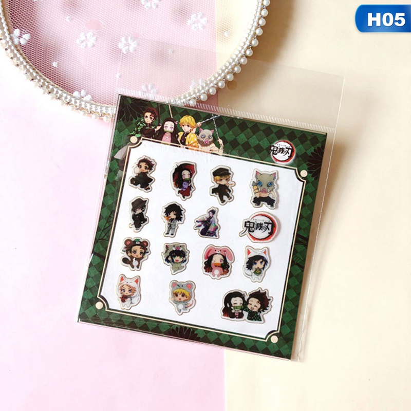 1 Sticker Trang Trí Chống Thấm Nước Hình Nhân Vật Anime Nhật Bản