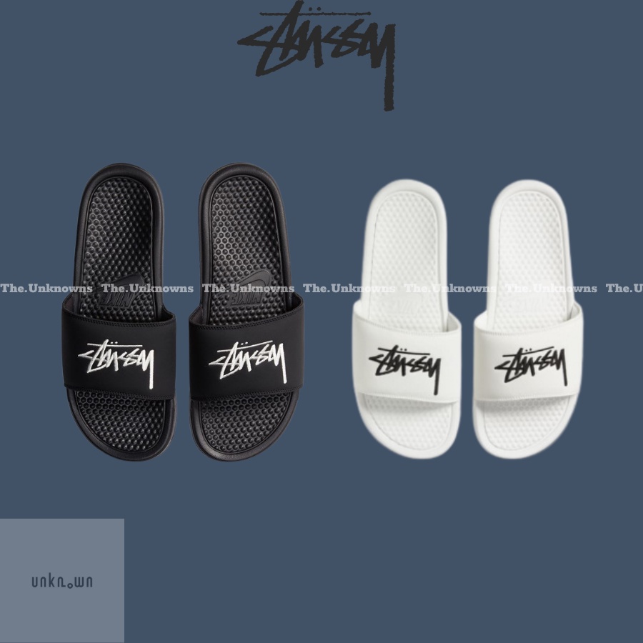 [Mirror  Quaility] -N!ke X S.tussy Benassi Slides,Dép S.TUSSY cao cấp