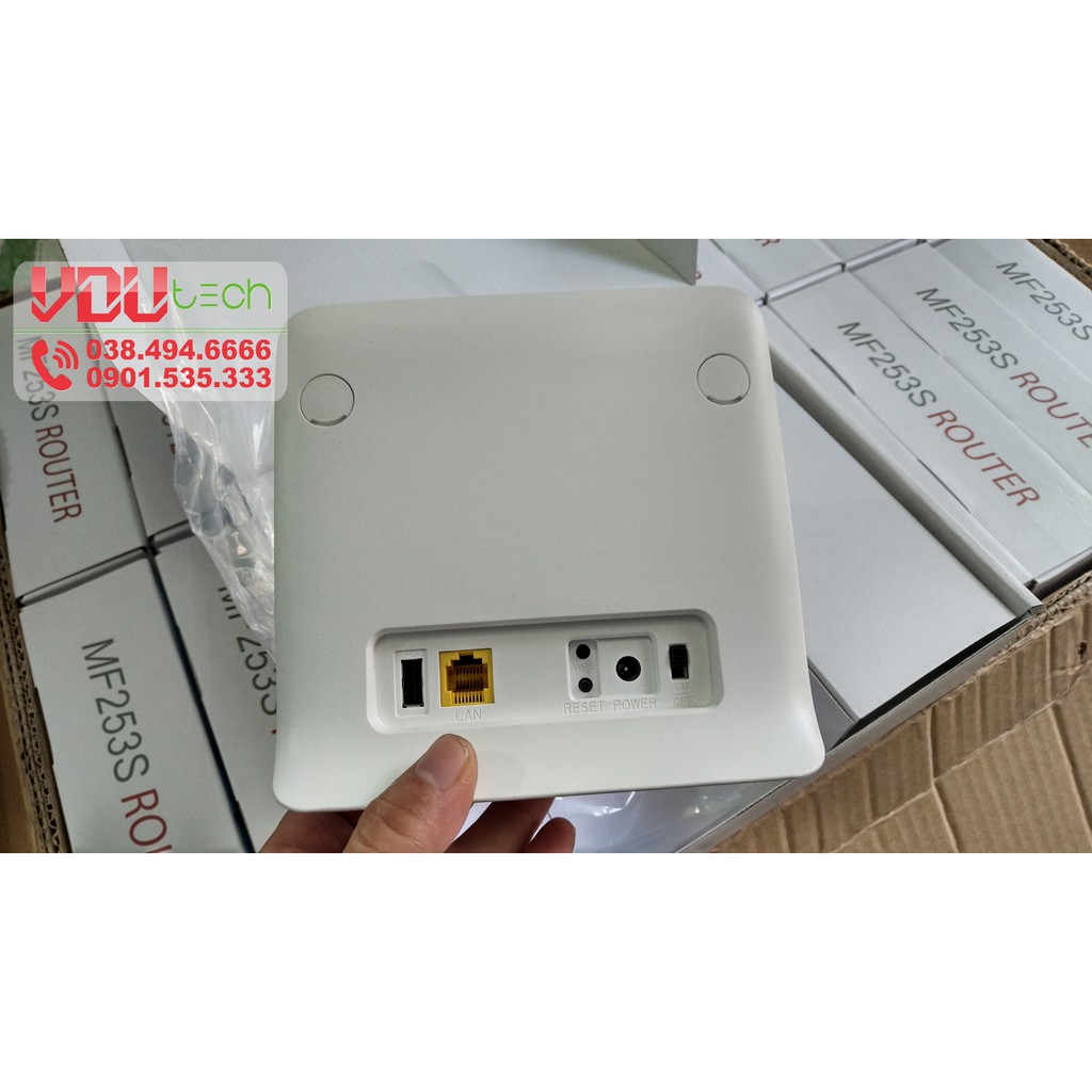 Bộ phát Wifi 4G - ZTE MF253s, 32 thiết bị truy cập, 1 cổng LAN. Dùng cho xe khách, nơi ko kéo được mạng ... ZTE MF253 | WebRaoVat - webraovat.net.vn