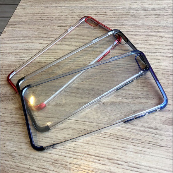 ốp dẻo xi viền màu cao cấp iphone