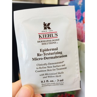Tẩy Tế Bào Chết Kiehls Epidermal Re-Texturizing Micro-Dermabrasion 3ml sample