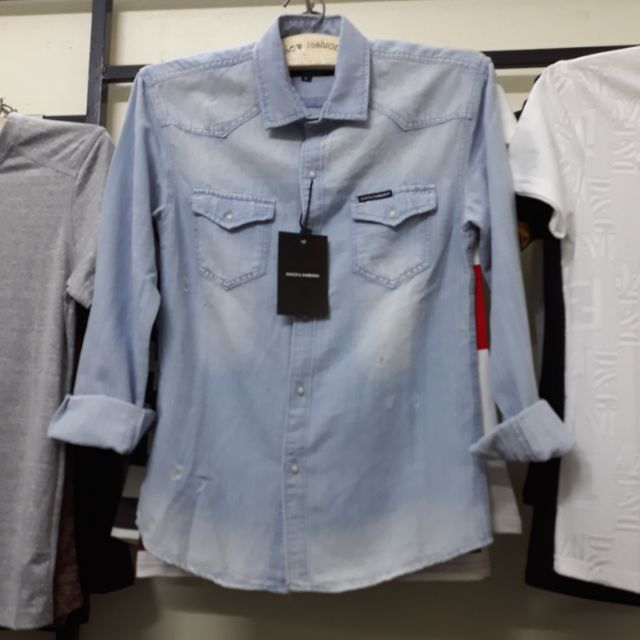 Sơ mi jeans nam cao cấp