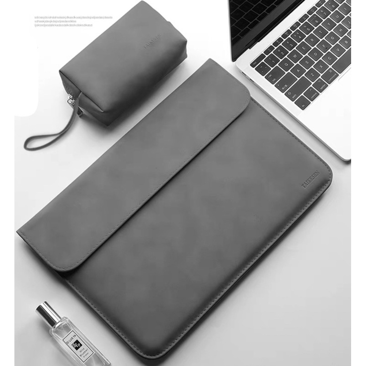 Túi đựng kèm ví phụ kiện MacBook Pro/ Macbook Air 12/13.3/15.4/16 Inch chất lượng cao