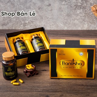 [Chính hãng] Viên Nang Đông Trùng Hạ Thảo Banikha (Hộp 2 lọ x 30 viên)