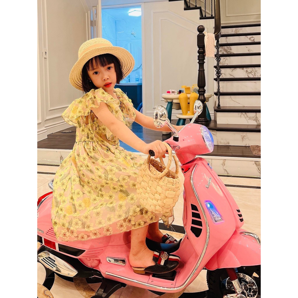 Xe máy điện trẻ em BBT Global Vespa BBT-6116