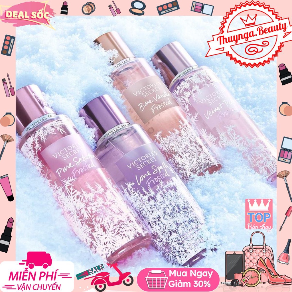 Xịt Thơm Toàn Thân Body Mist Victoria’s Secret &quot;FROSTED&quot;✨