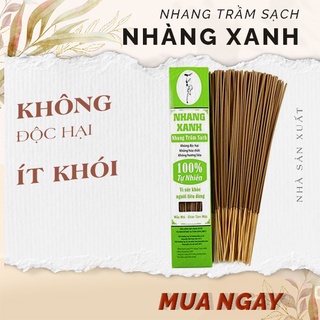 Nhang xanh, nhang trầm sạch, an toàn, không hóa chất - spa que mot cuc