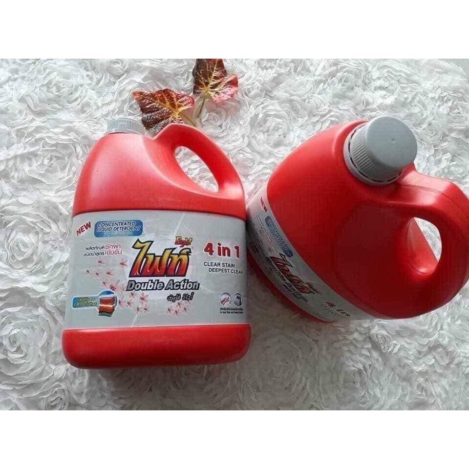 ❌Nước GIẶT XẢ Fight 4in1 Double action và Booter 3500ml chính hãng thái lan