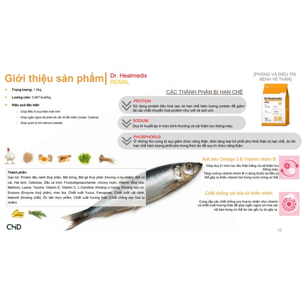 THỨC ĂN DR.HEALMEDIX NGĂN NGỪA BỆNH CHO CHÓ Bao 1.5kg