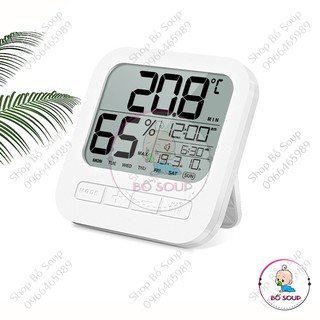 Nhiệt Ẩm Kế Điện Tử Đo Nhiệt Độ Và Độ Ẩm Phòng Ngủ Cho Bé Shop Bố Soup