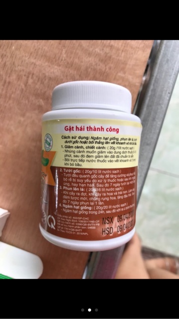 Ra rễ cực mạnh N3M lọ 100gam