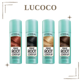 Thuốc nhuộm tóc tạm thời Loreal Magic Root Cover Up dạng xịt phủ bạc chân tóc