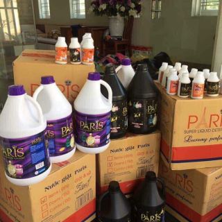 Nước giặt hương nước hoa pari