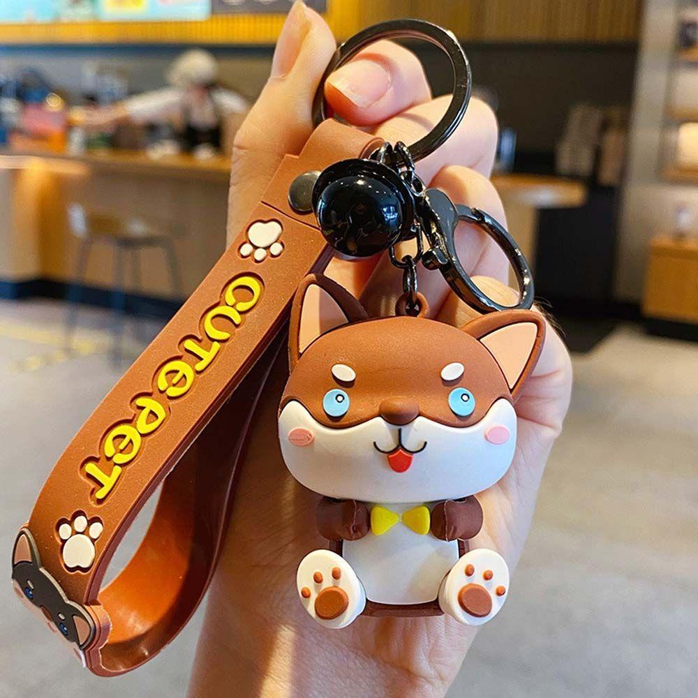 Móc Khóa Hình Chú Chó Shiba Inu Dễ Thương