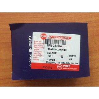 [HUNGCLE] Bugi NGK C6HSA Made in Thailand