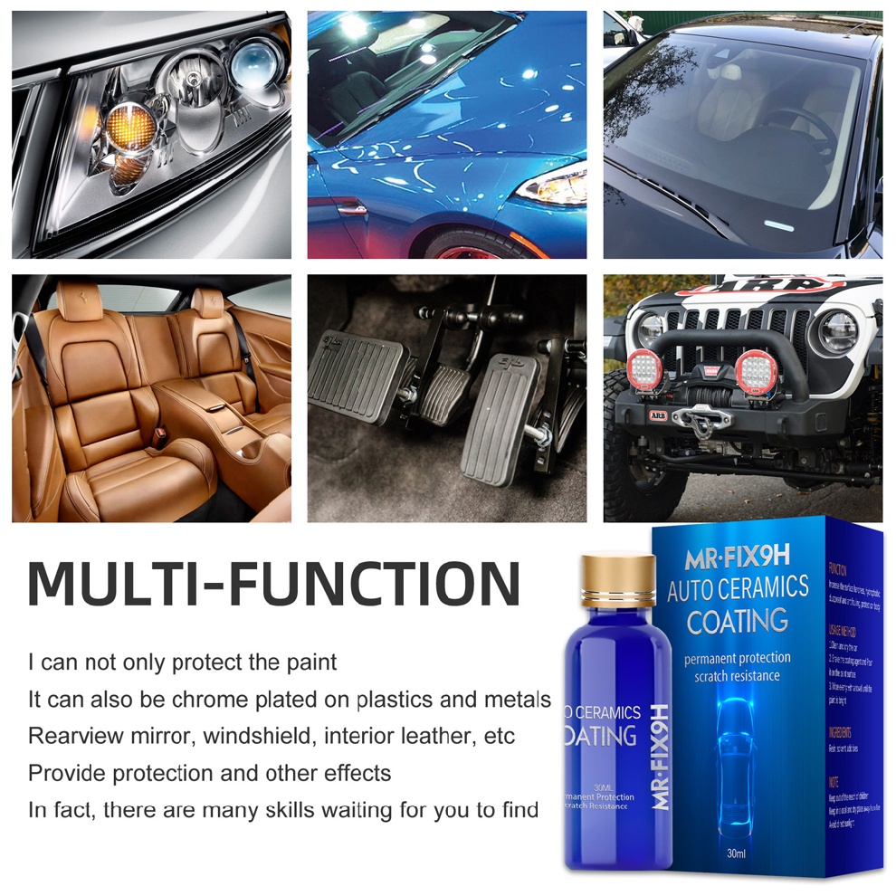 50ml 9H Anti-scratch Car Liquid Ceramic Coat Hydrophobic Glass Coating