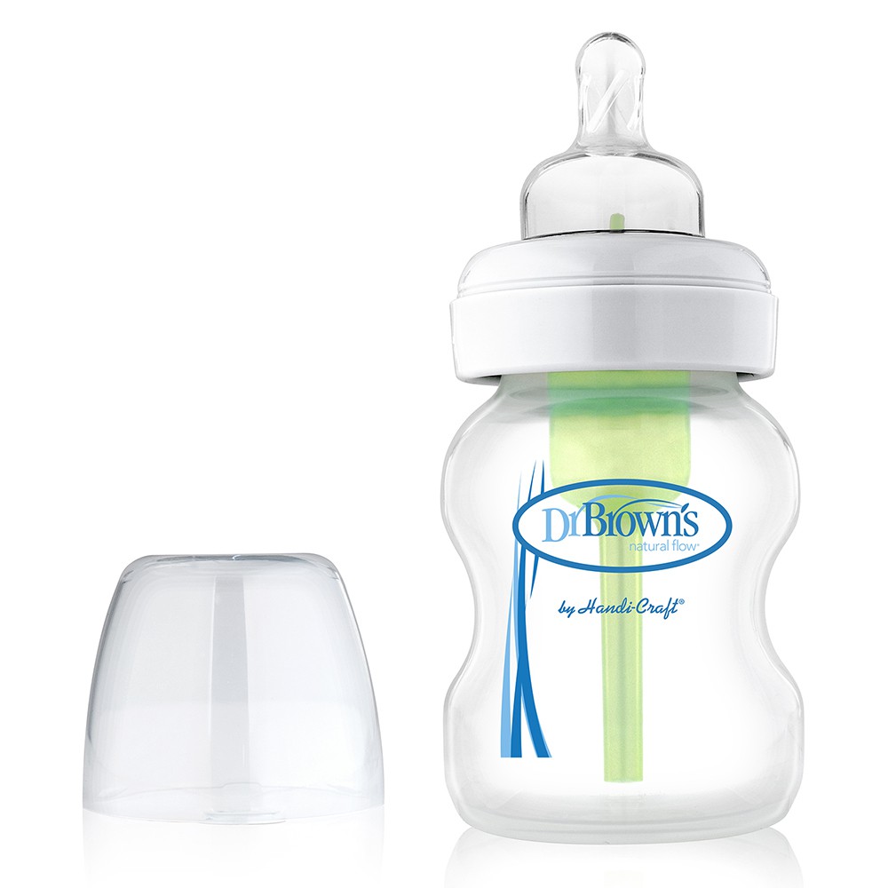 DrBrowns's - Bình sữa cổ rộng 150ml nhựa PP