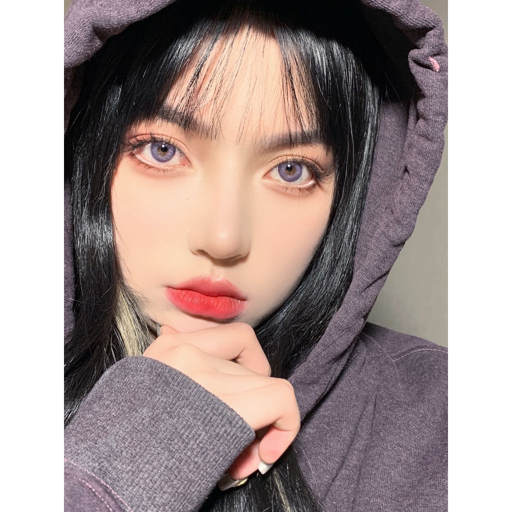 Kính áp tròng COLORHUNTER dùng 1 năm 14.0mm 0 - 8 độ 1 cặp cao cấp