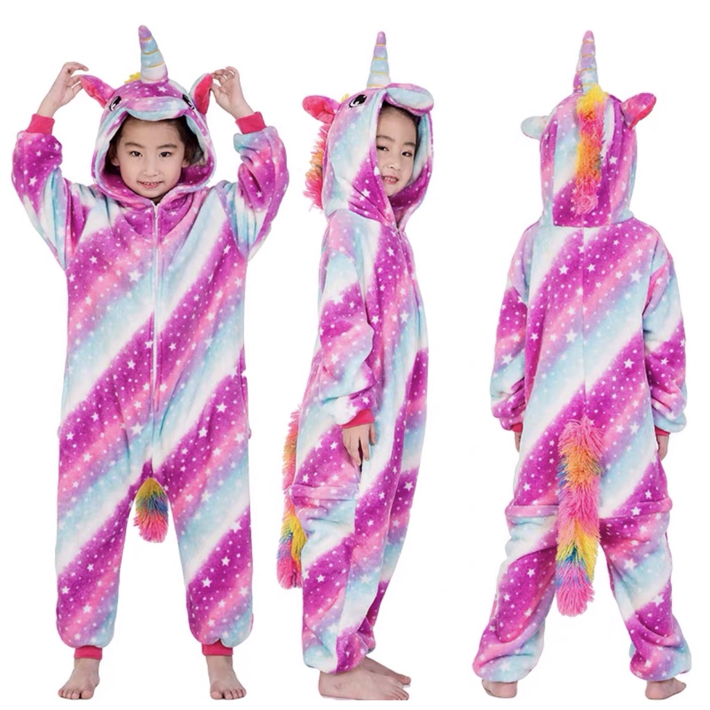 Bộ Đồ Thú Unicorn Cho Bé, Bộ Đồ Thú Các Mẫu Cho Bé