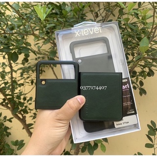 Ốp lưng X-Level da cho Samsung Galaxy Z Flip 4 chính hãng