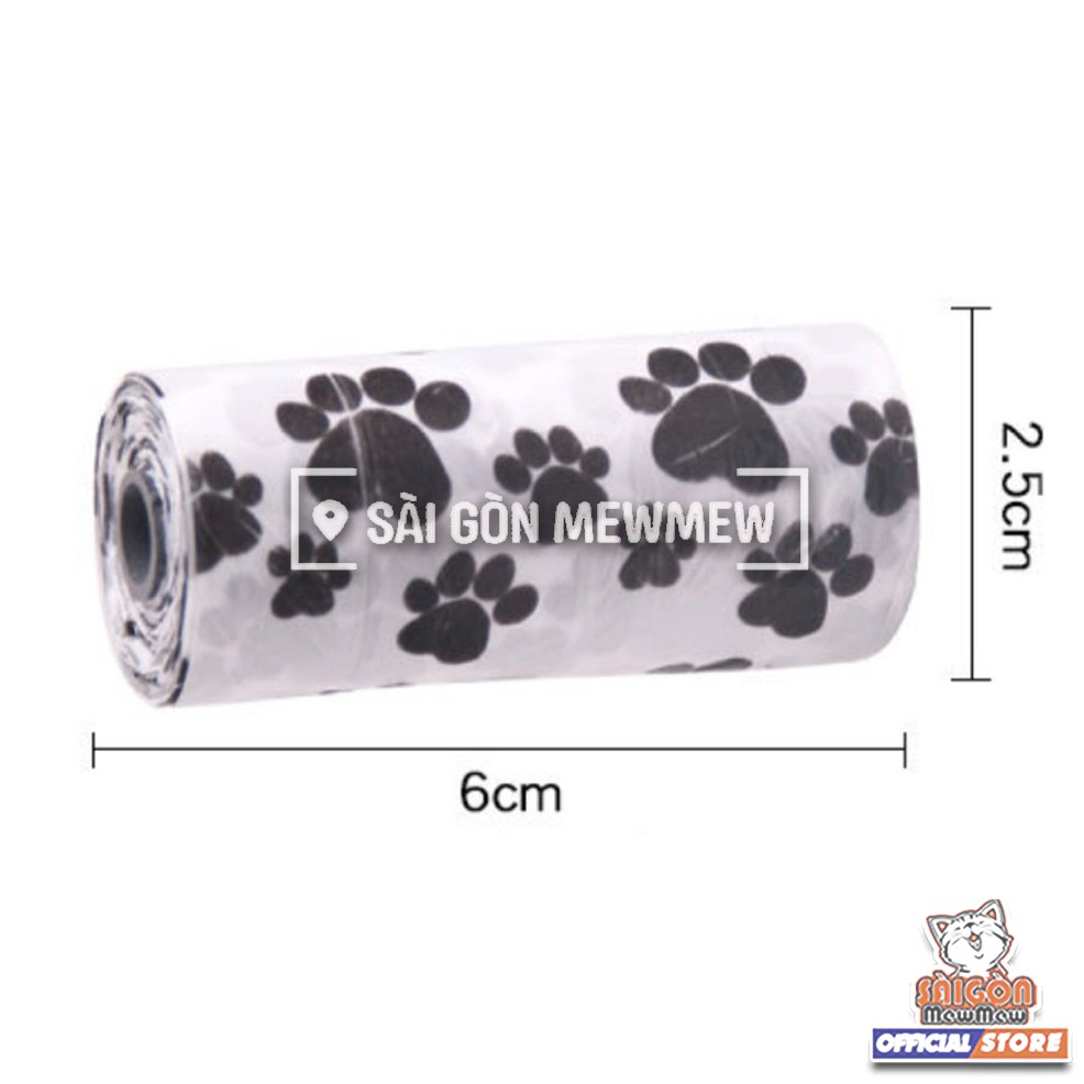 [Mã PET50K giảm Giảm 10% - Tối đa 50K đơn từ 250K] [GIAO MÀU NGẪU NHIÊN] Cuộn rác dọn phân cho thú cưng