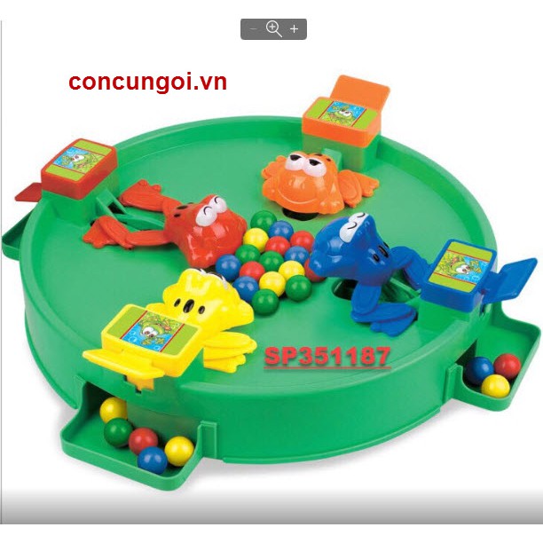 Trò chơi ếch ăn bi 4 con , HZ034