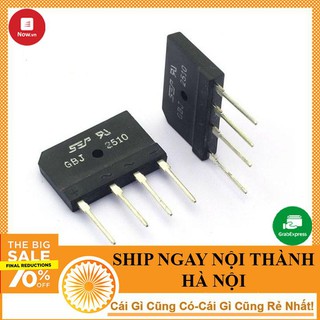 Cầu Diode Dẹt 25A -1000V - NTHN