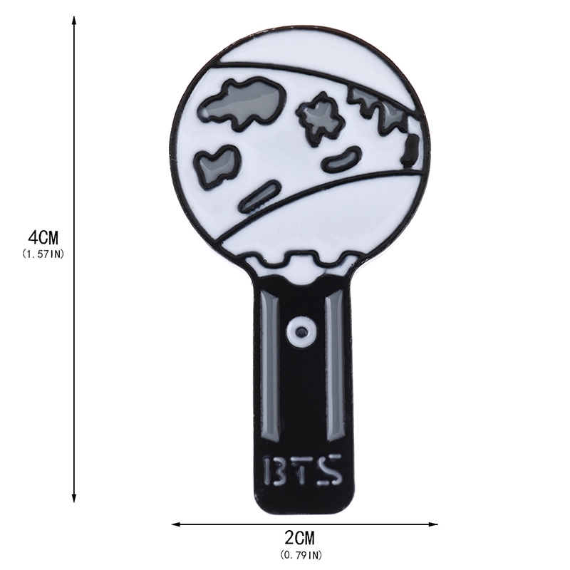 Kpop BTS ARMY Bomb Metal Hat Clothes Badge Pin Button Brooches FANS UK Vogue Fashion