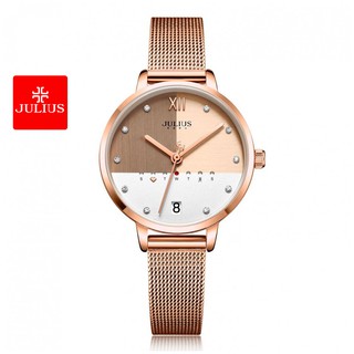 Đồng hồ nữ julius hàn quốc ja-1100c chính hãng - bảo hành 1 năm, thay pin miễn phí