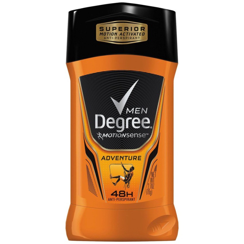 Lăn khử mùi nam dạng sáp Degree Men MotionSense Antiperspirant Adventure 76g (Mỹ)