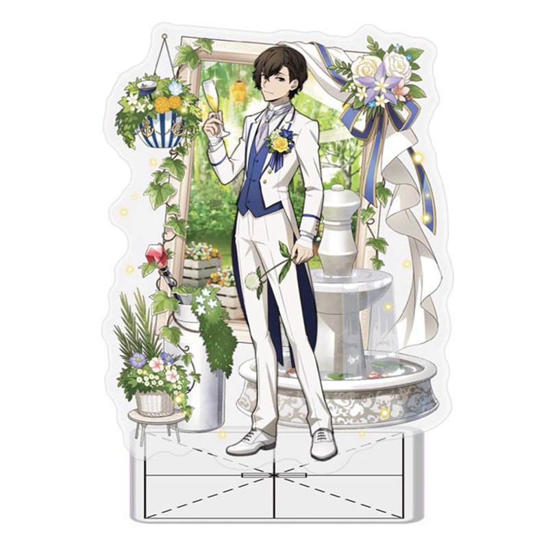 Mô hình nhân vật anime Bungou Stray Dogs có giá đỡ trưng bày làm từ acrylic