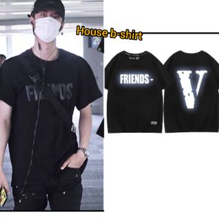 [ Có sẵn] Áo phông friend phản quang Vương Nhất Bác