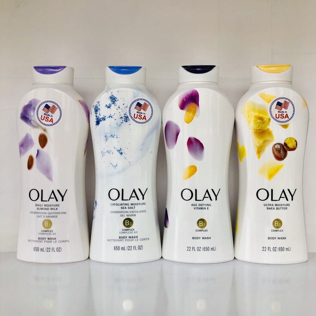 Sữa tắm Olay - Mỹ - 650ml [Lựa chọn mùi]