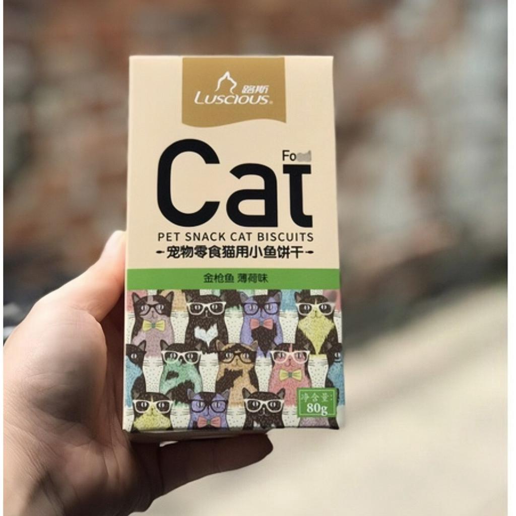 Bánh thưởng kẹo cỏ mèo snack đồ ăn vặt cho mèo Catnip