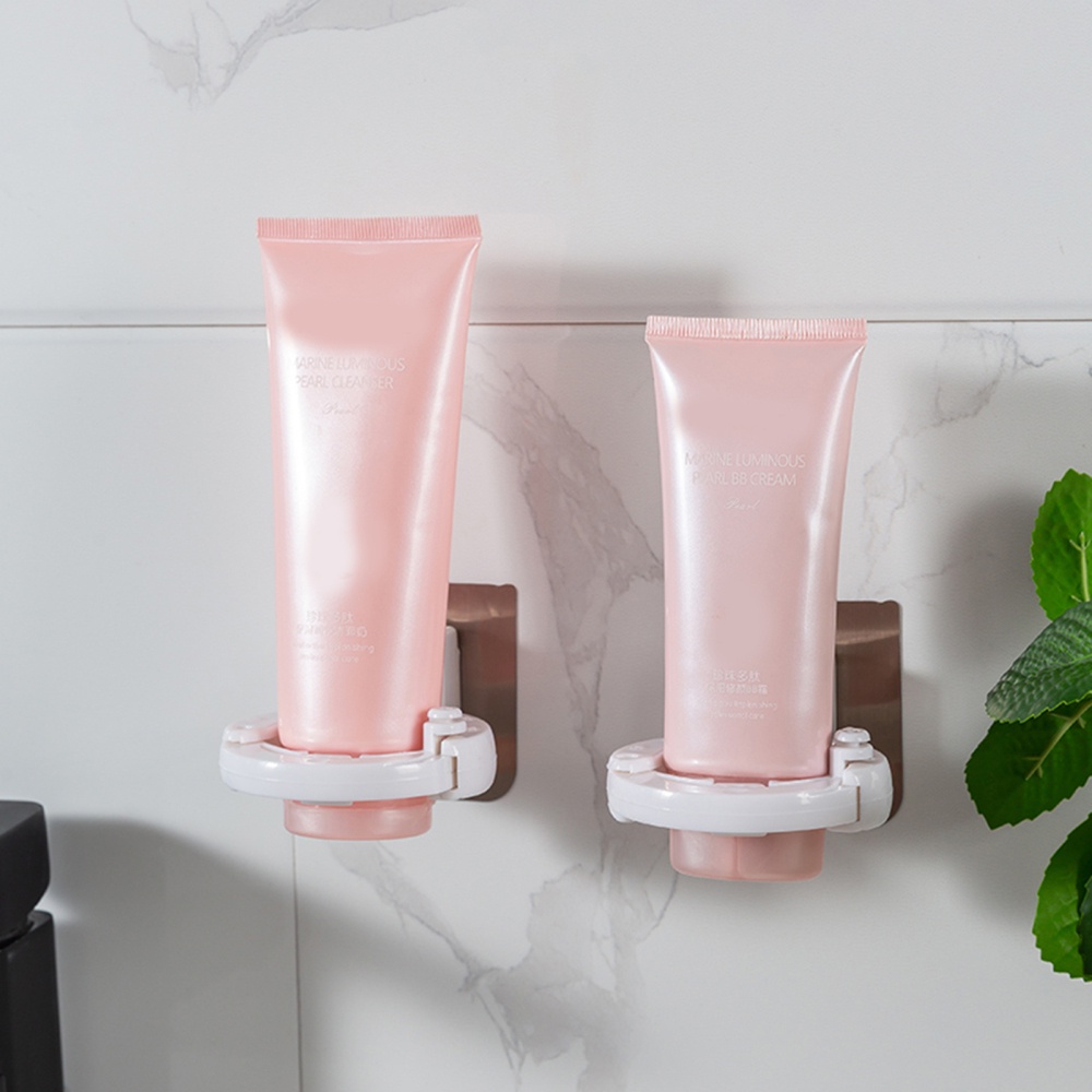 Phòng Tắm Mới Tổ Chức Treo Tường Chai Dầu Gội Kệ Gel Tắm Giá Xà Phòng Lỏng Chủ Tự Dính Kệ Móc Áo Okase