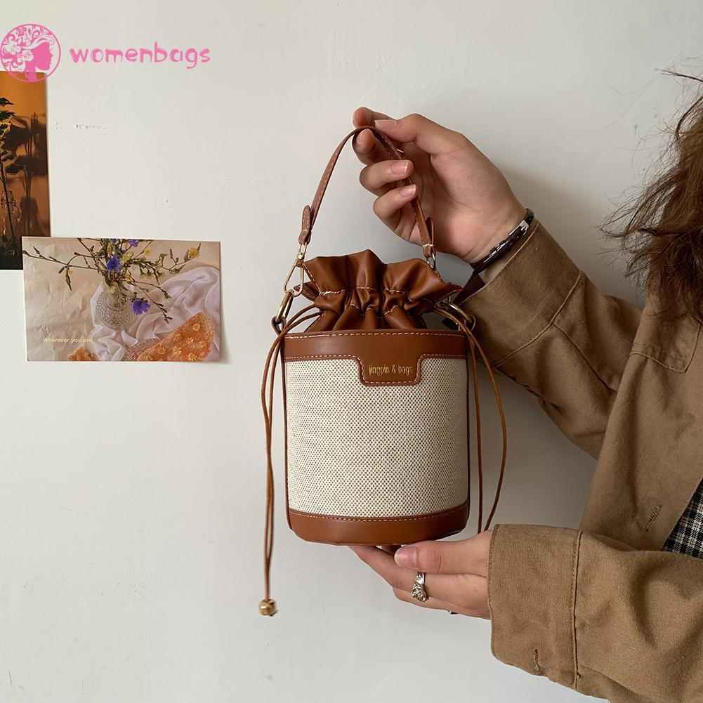 Túi đeo chéo mini bằng da kiểu cổ điển thời trang cho nữ