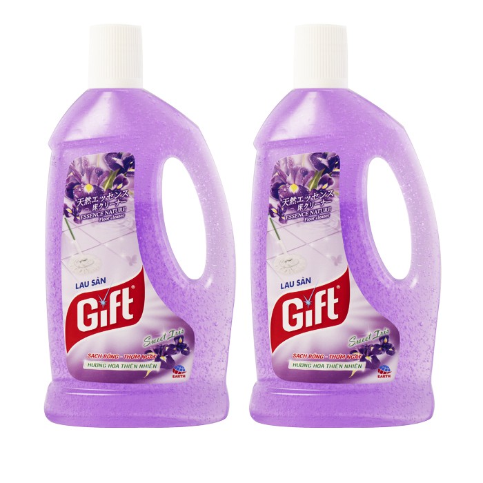 Nước lau sàn Gift chai 1lít nhiều mùi