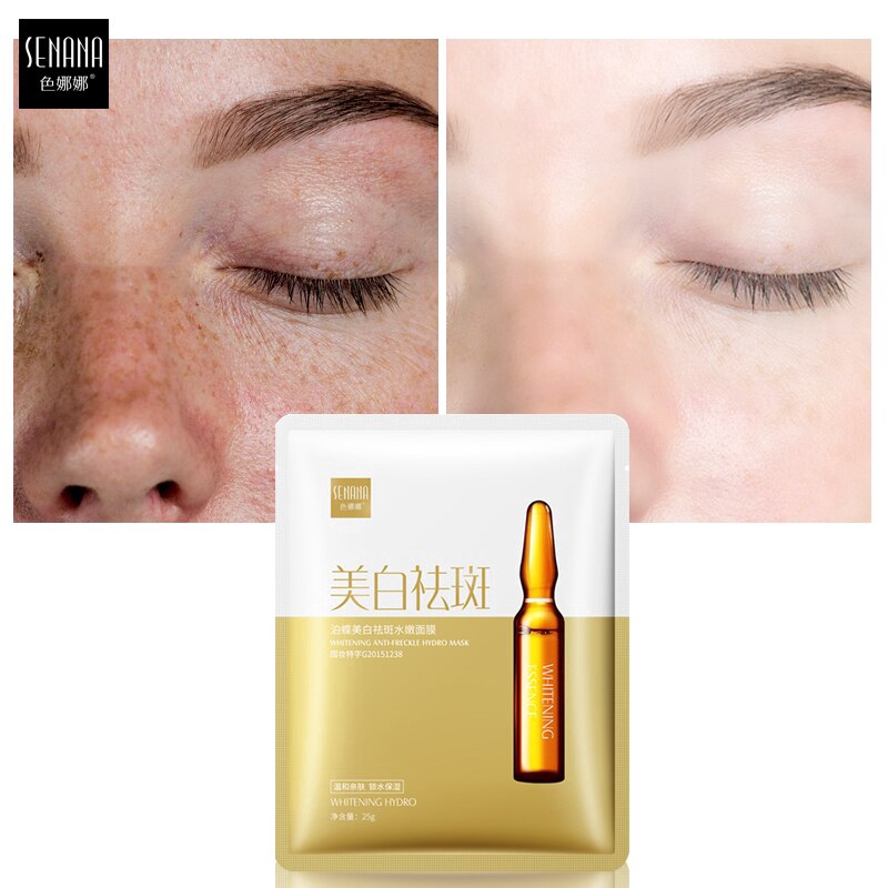 Mặt Nạ Senana Hỗ Trợ Loại Bỏ Tàn Nhang Dưỡng Ẩm Da Chăm Sóc Da Mặt