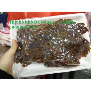 Thịt bò khô Đà Nẵng miếng ít cay hảo hạng