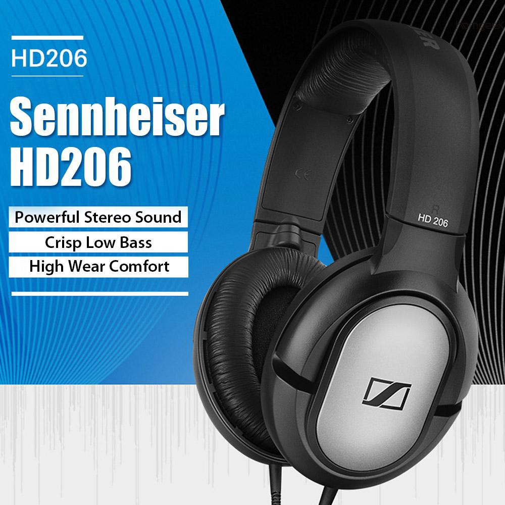 Tai Nghe Chụp Tai Sennheiser Hd206 Jack 3.5mm