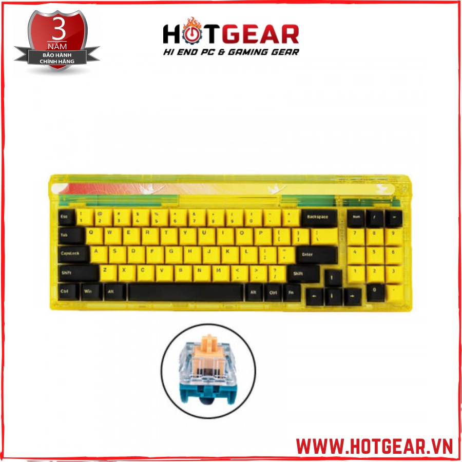 Bàn phím cơ không dây newmen GM780 Sun / Starry Sky / Nebula Gasket chính hãng bảo hành 2 năm