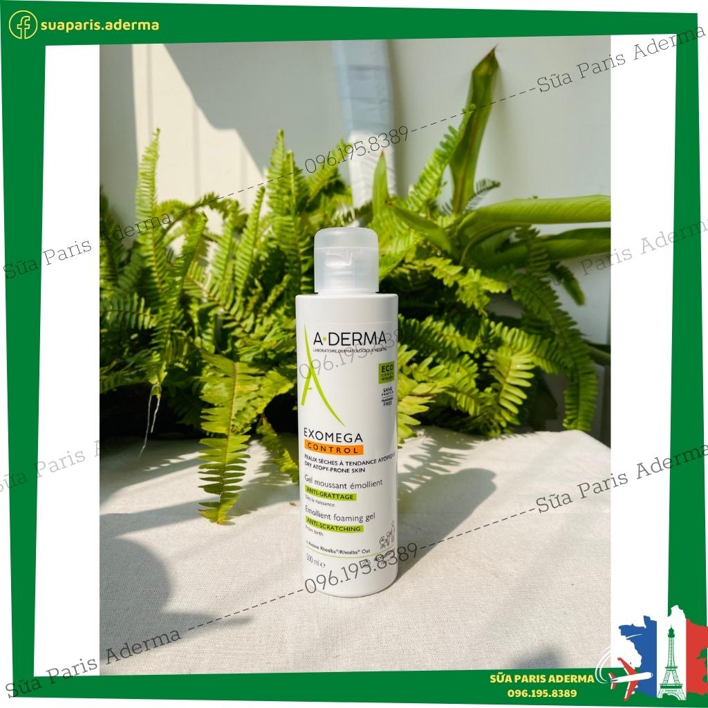 Sữa Tắm Aderma Exomega Control 500ml Dành Cho Da Khô, Da Cơ Địa_Sữa Paris Aderma