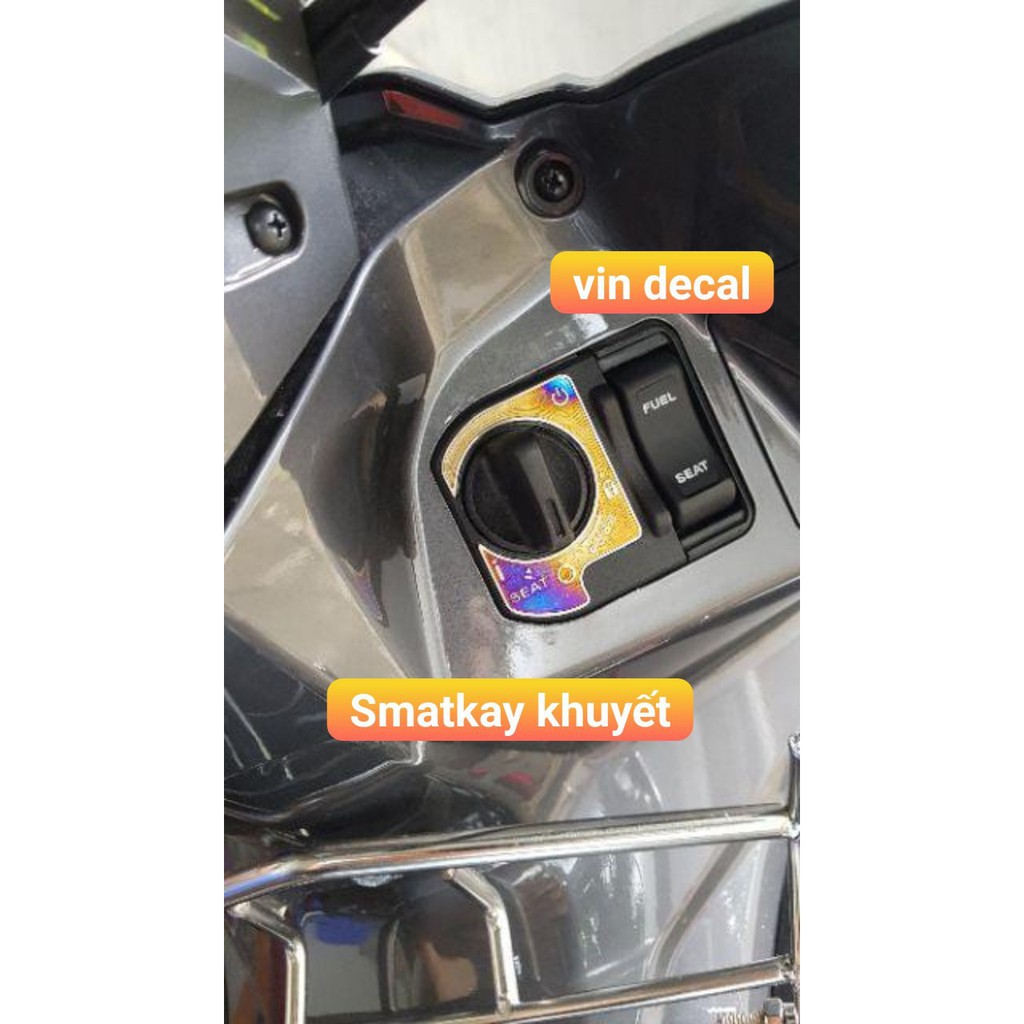 Chụp Ổ KHÓA Titan Cho xe máy Chọn xe phía dưới - dochoixemay