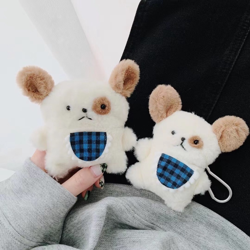 Vỏ Bảo Vệ Hộp Đựng Tai Nghe Apple Airpods 1/2/pro/3 Bluetooth Không Dây Chống Nổ Hình Động Vật Dễ Thương