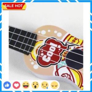 Đàn Ukulele Mini, Đàn Guitar Mini Món Quá Ý Nghĩa Mẹ Tặng Bé, Tặng Kèm Vỏ Đựng Xịn