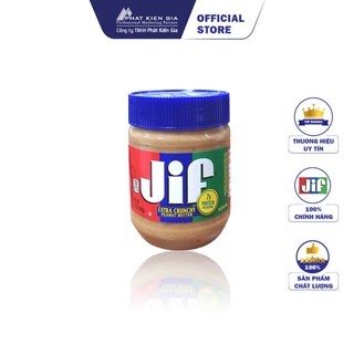 Bơ Đậu Phộng Hạt Jif 340g (Mỹ)