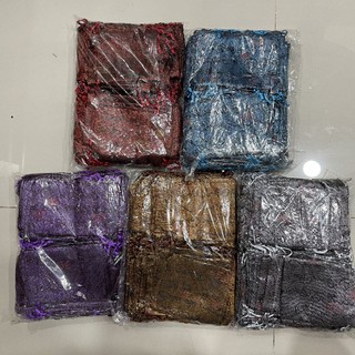 Combo 100 túi gấm vải thượng hải đựng đồ phong thủy kích thước 10x13cm