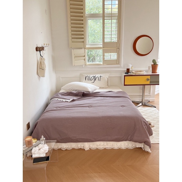 Chăn Hè Waffle, Dệt Thoáng Mát , Nhiều Màu Sắc (shinbedding)